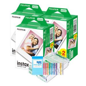 미니필름 7팩(70장)/즉석 카메라 필름 +1단앨범+미피펜