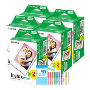 미니필름 10팩(100장)/즉석 카메라 필름 +1단앨범+미피펜