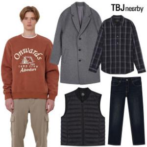 TBJ/ANDEW 겨울 베스트 특가 점퍼/코트/니트/기모/셔츠/슬랙스/팬츠 ~97%SALE 본사 직영 상품