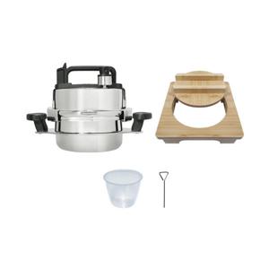 홈쇼핑히트신제품 5분 누룽지 가마솥 압력솥 1-6인용 풀세트 KC인증 미니압력솥 인덕션겸용 미니압력밥솥