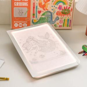 팅커랩 몬테소리 라이트패드 아동 미술 교구 무선 LED 트레이싱보드 그림판 드로잉 학습용 초등학생 KC인증