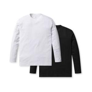 폴햄본사 남녀공용 22수 긴팔 무지티셔츠 장당 4천원대 외 FW 튜블러 롱슬리브 2팩_PHF5TR3600