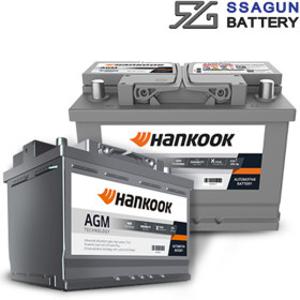 자동차배터리 아트라스 AGM70 L타입 SM6 QM6 K5 K7
