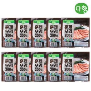 다향 훈제슬라이스 훈제오리 오리고기 200g x 10팩(총 2kg)