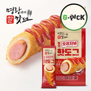 명랑핫도그 오리지널 핫도그 680g x 1팩 (8개입)