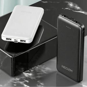 NEO2M 맥스 듀얼 휴대용 고속 급속 충전 USB 2포트 C타입 대용량 10000mAh 보조배터리 (2개이상추가할인)
