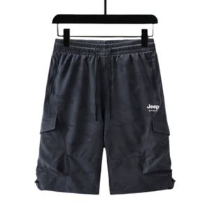 지프스피릿 1+1 반바지 오버핏 카고 통 넓은 5부 밴딩 168A309