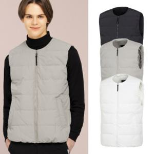 유니렉스 웰론 보온 조끼 남녀공용 가벼운 경량 따뜻한 데일리 단체복 패딩 지퍼 집업 당일발송