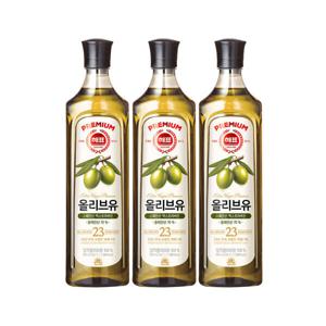 사조해표 올리브유 900mL 3개