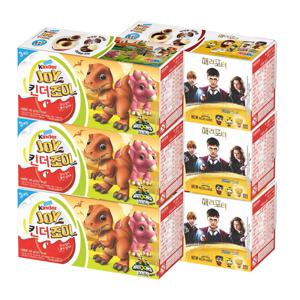 킨더조이보이 T3 x 3개 + 킨더조이걸 T3 x 3개(혼합 총 18개입)