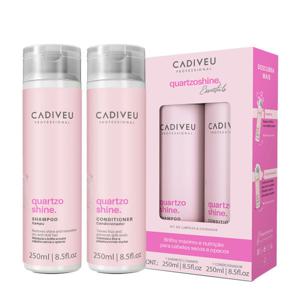 카디뷰 쿼츠 샤인 샴푸컨디셔너 세트 250ml / 손상모 완벽케어