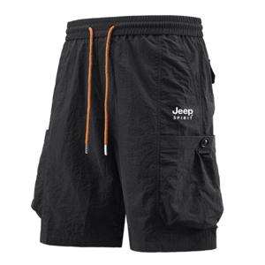 지프스피릿 JEEP SPIRIT 남자 5부 카고 팬츠 빅포켓 면 반바지 7566