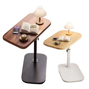리클라이닝이 가능한 소파테이블 거실 가정용 이동식 티테이블 테이블 침실 회전식 침대테이블