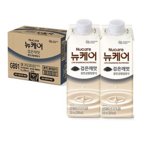 뉴케어 검은깨맛 200ml x 60팩 완전균형식 환자영양식 식사