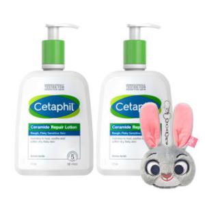 세타필 세라마이드 가려움 완화 아토로션 473ml 2개 +주토피아 거울키링 주디 1개 증정