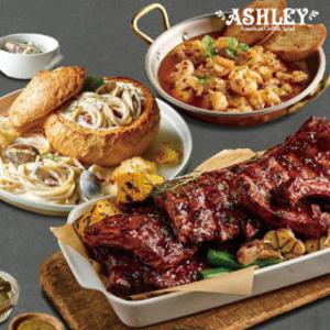 애슐리 폭립 홈파티 세트  폭립+원팩감바스+빠네파스타