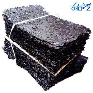 (신선집중) 해남별 완도 곱창김 100매 특품/ 지주식 프리미엄 햇김 25년11월수매/ 420g이상 초특품 햇곱창김