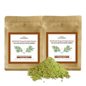 소아람 천연 헤나염색약 네츄럴 브라운 1+1 새치염색