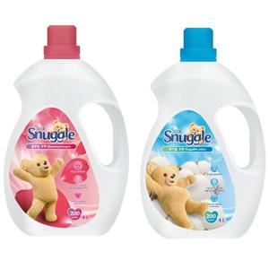 스너글 섬유유연제 허거블코튼4L+블루밍부케4L/고농축