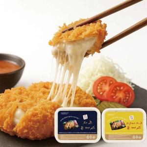 한돈 통등심(120g5장)+치즈(150g5장)+돈까스소스(100g)               Set할인상품