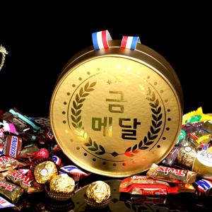 금메달을 걸어줄게 대왕 금메달 초콜릿 응원간식세트