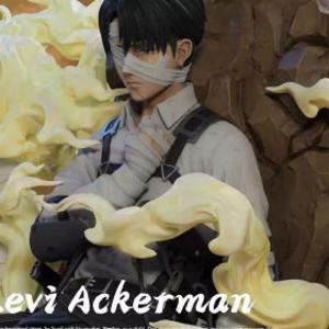 애니피규어 진격거 굿즈 진격의 거인 리바이 병장 헌신 피규어 장식품