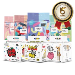 OLOLA 오로라 기저귀 4팩 모음전 (기저귀바우처 사용 가능) 퀵에어레스트 드라이