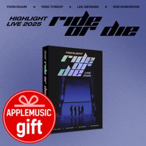 {애플특전} 하이라이트 (HIGHLIGHT) - HIGHLIGHT LIVE 2025 RIDE OR DIE (한정반)