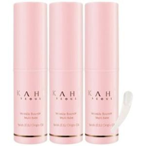 가히 링클 바운스 멀티밤 얼굴 주름개선 미백 기미 탄력 크림 스틱 링클밤 9g 3개