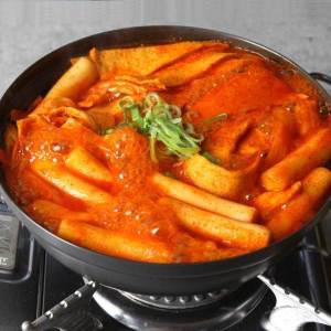 남포동 킴스떡볶이 수제 떡볶이 600g 2팩 2~3인분 순한맛 / 매콤한맛