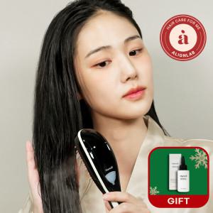 (앰플 1개 더+ )얼라인랩 정전기 방지 모발영양 올인원 관리 리무빙컬 매직 브러시+앰플 세트