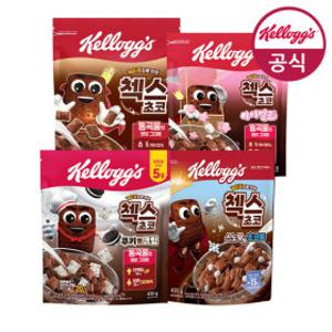 시리얼 첵스초코 1+1+1(첵스/스노우초코볼/마시멜로/쿠키앤크림)