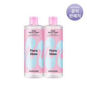 마몽드 플로라글로우 로즈 워터 토너 500ml 2개