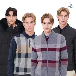 (20+10쿠폰+무배) 닥스·헤지스 남성 골프 FW 패딩·니트·기모바지·ACC 풀라인업