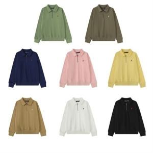 폴 로 반집업 칼라 맨투맨 티