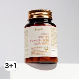 스캇나인 시크릿 Y케어 여성 질 유래 락토바실러스 유산균 프로바이오틱스 60정 (3+1 / 총 4개)