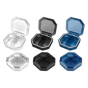 월드크린 4구 휴대용 알약 케이스 1+1