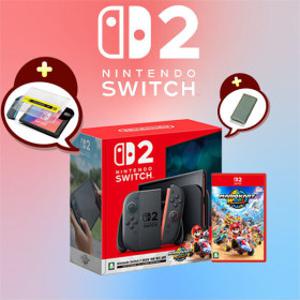 닌텐도 스위치 2 마리오 카트 월드 세트 WOW ( 전용파우치 + 극세사 융 포함)