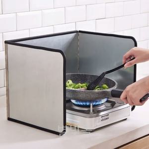 무료 배송접이식 3단 4단 주방 가스렌지 인덕션 가스레인지 기름 가드 막이 가리개 가림막 기름 튐 오염