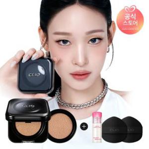 NEW 클리오 킬커버 파운웨어 쿠션 기획  증정 글램틴트미니(랜덤) + 퍼프 2EA (랜덤)