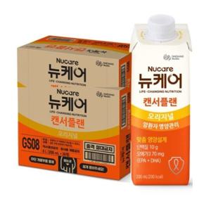 뉴케어 캔서플랜 200ml x 60팩 암환자 식사대용 영양관리