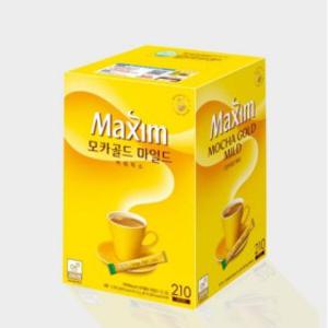 동서식품 맥심 모카골드 마일드 12g 210개입 x 1개 믹스커피_JS
