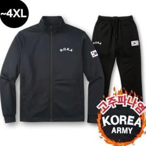 macci(마찌) 에어포뮬러 ROKA 코리아 아미 트레이닝 로카 집업 자켓 트레이닝 상하의 세트(정품)