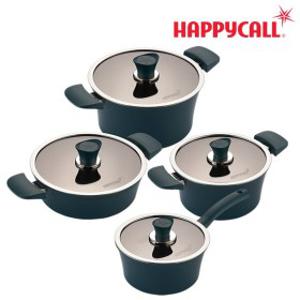 본사직영 HC해피콜 이든 냄비 IH 4종 세트 스투키 그린 18편20양24전24곰
