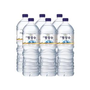 해태 강원평창수 무라벨 생수 2L x 24개 안전한 물