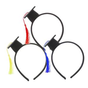 J2K 학사모 머리띠 졸업 미니 어린이집 졸업식 사진 포토존