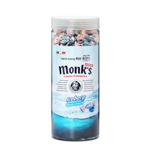 몽스 아이스버그 캔디 520g 허브 목캔디