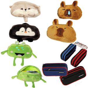 수달 펭귄 개구리 캐릭터 귀여운 인형 필통 중학생 초등학생 EVA 입체 여아 남아 필통 어린이날 단체 선물