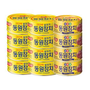 동원 라이트스탠다드 150G 8캔 + DHA 150G 4캔