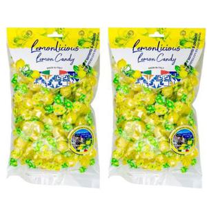 [특가] 라이킹 레몬리셔스 이탈리아 레몬 캔디 500g 2봉(총 1kg)/임산부 입덧 사탕 대용량